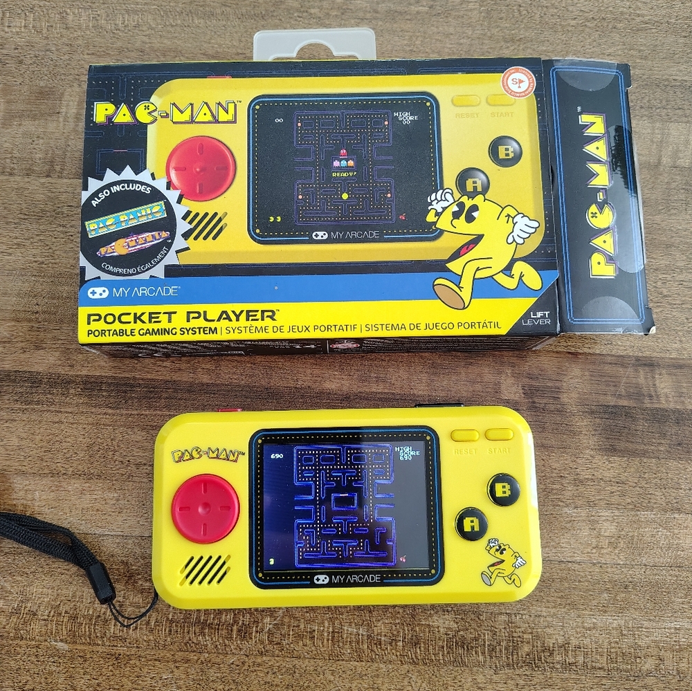 My Arcade Pocket Player Handheld Game Console Pac-Man